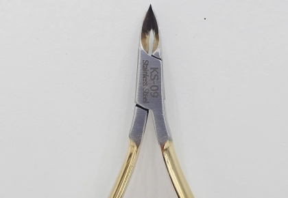 KỀM CẮT DA VUÔNG INOX LƯỠI DÀI-THÉP KHÔNG GỈ-MSP: KS-09