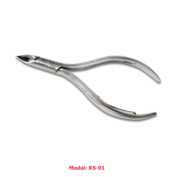 Kềm inox bán nguyệt KS-01