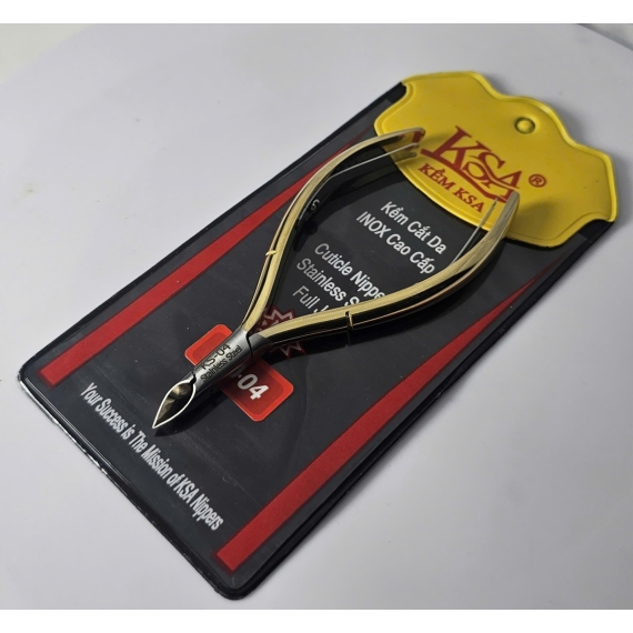 KS04 KỀM BÁN NGUYỆT VÀNG 2 LƯỠI GÀ