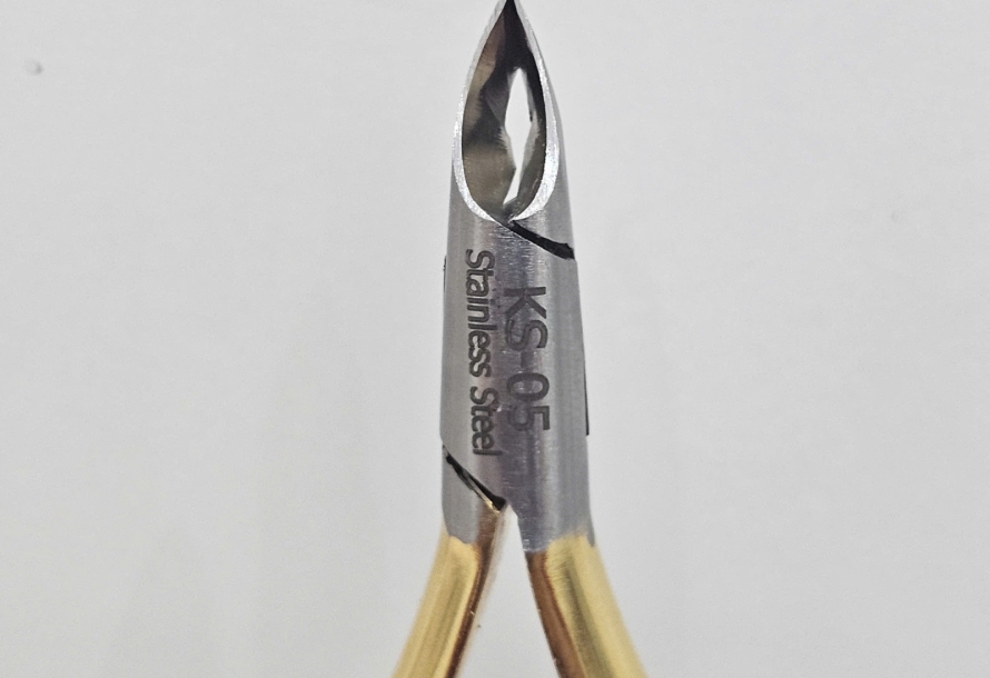 KỀM CẮT DA INOX TRÒN VÀNG- THÉP KHÔNG GỈ-MSP KS05