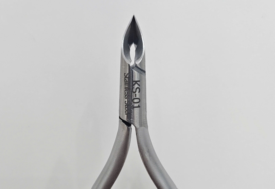 KỀM CẮT DA INOX BÁN NGUYỆT- THÉP KHÔNG GỈ (INOX)_MSP: KS01